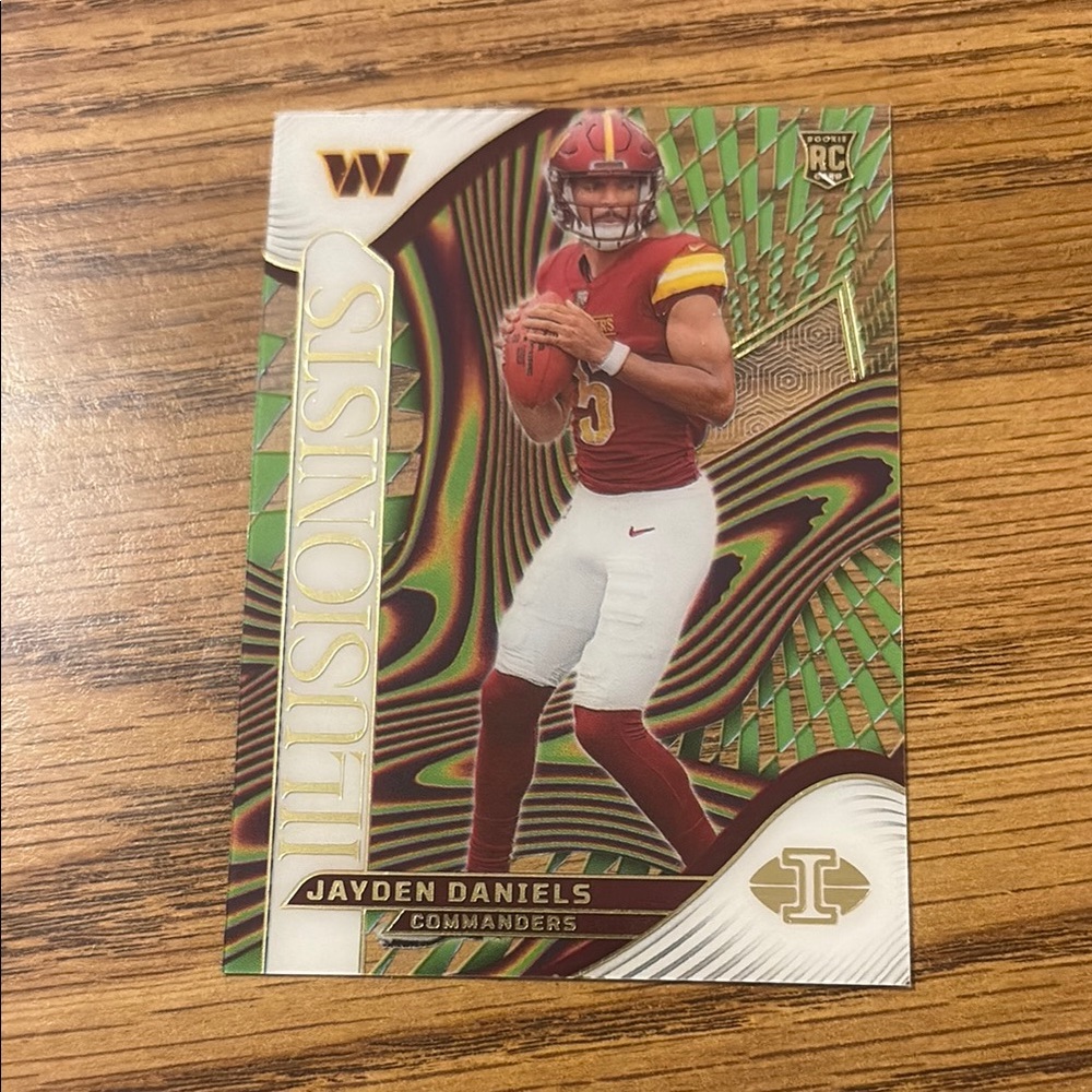 Jayden Daniels Illusionists Rookie Football Card